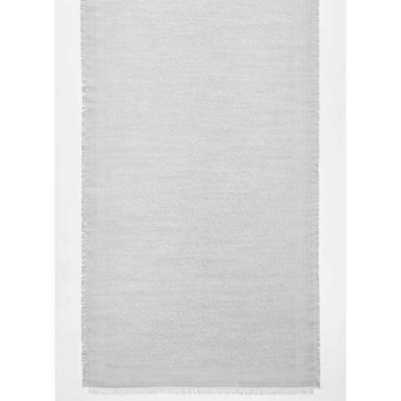 Burberry - Monogram Wool Silk Jacquard Scarf - Picture 5 of 14